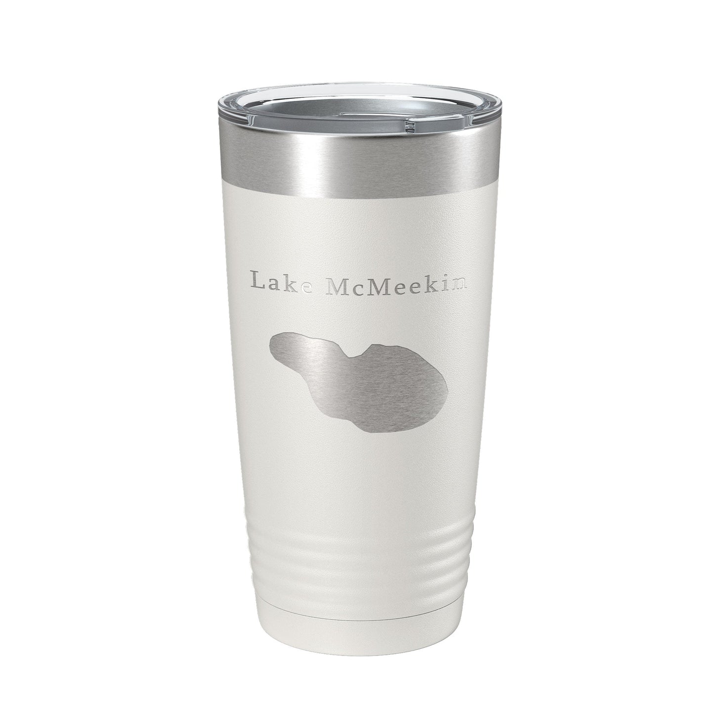 Lake McMeekin Map Tumbler Travel Mug Insulated Laser Engraved Coffee Cup Florida 20 oz-1