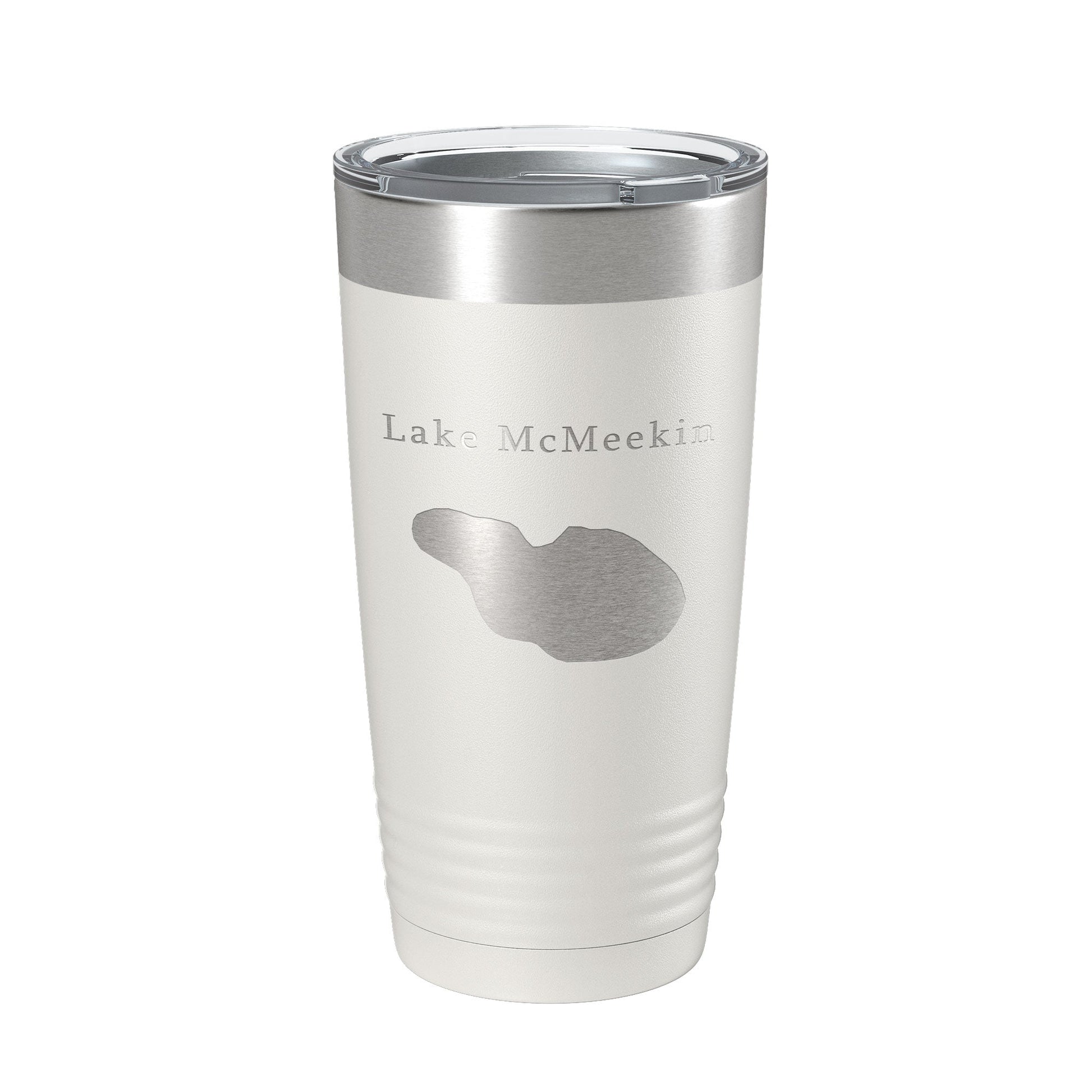 Lake McMeekin Map Tumbler Travel Mug Insulated Laser Engraved Coffee Cup Florida 20 oz-1