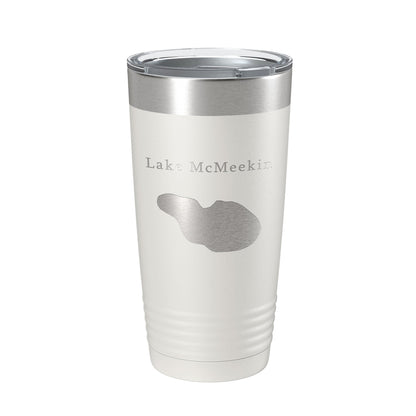 Lake McMeekin Map Tumbler Travel Mug Insulated Laser Engraved Coffee Cup Florida 20 oz-1