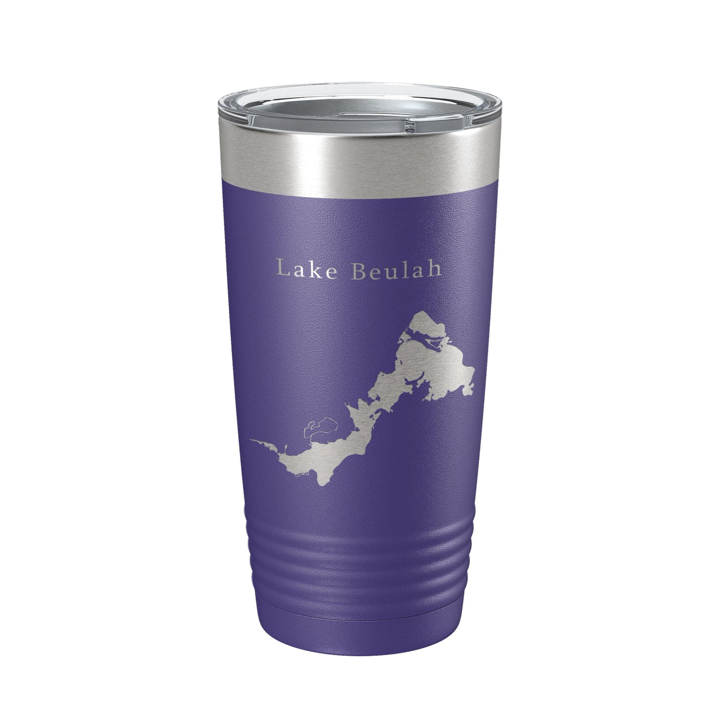 Lake Beulah Map Tumbler Travel Mug Insulated Laser Engraved Coffee Cup Wisconsin 20 oz-15