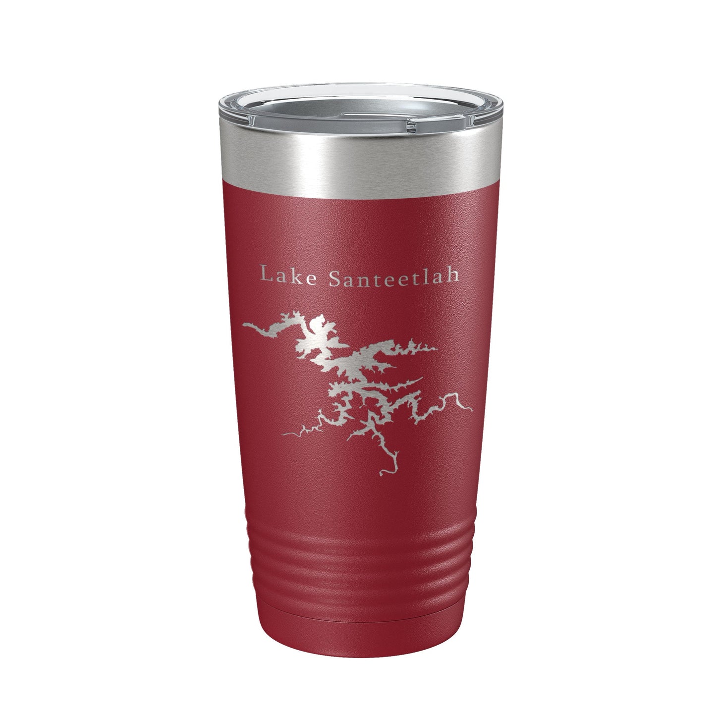 Lake Santeetlah Map Tumbler Travel Mug Insulated Laser Engraved Coffee Cup North Carolina 20 oz-18