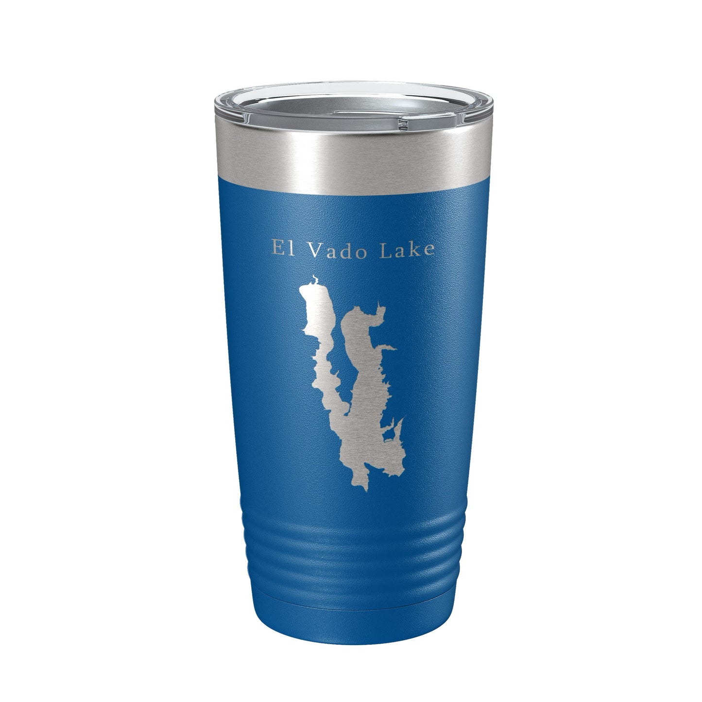 El Vado Lake Map Tumbler Travel Mug Insulated Laser Engraved Coffee Cup New Mexico 20 oz-6
