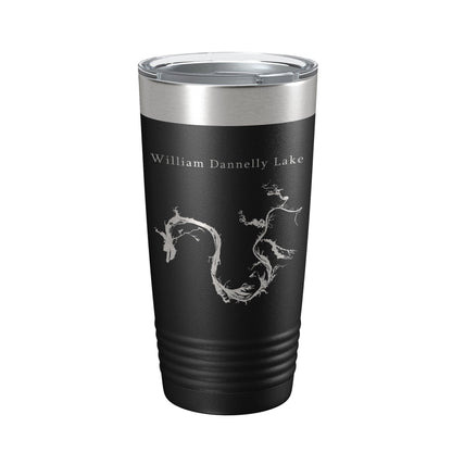 William Bill Dannelly Reservoir Tumbler Lake Map Travel Mug Insulated Laser Engraved Coffee Cup Millers Ferry Alabama 20 oz-5