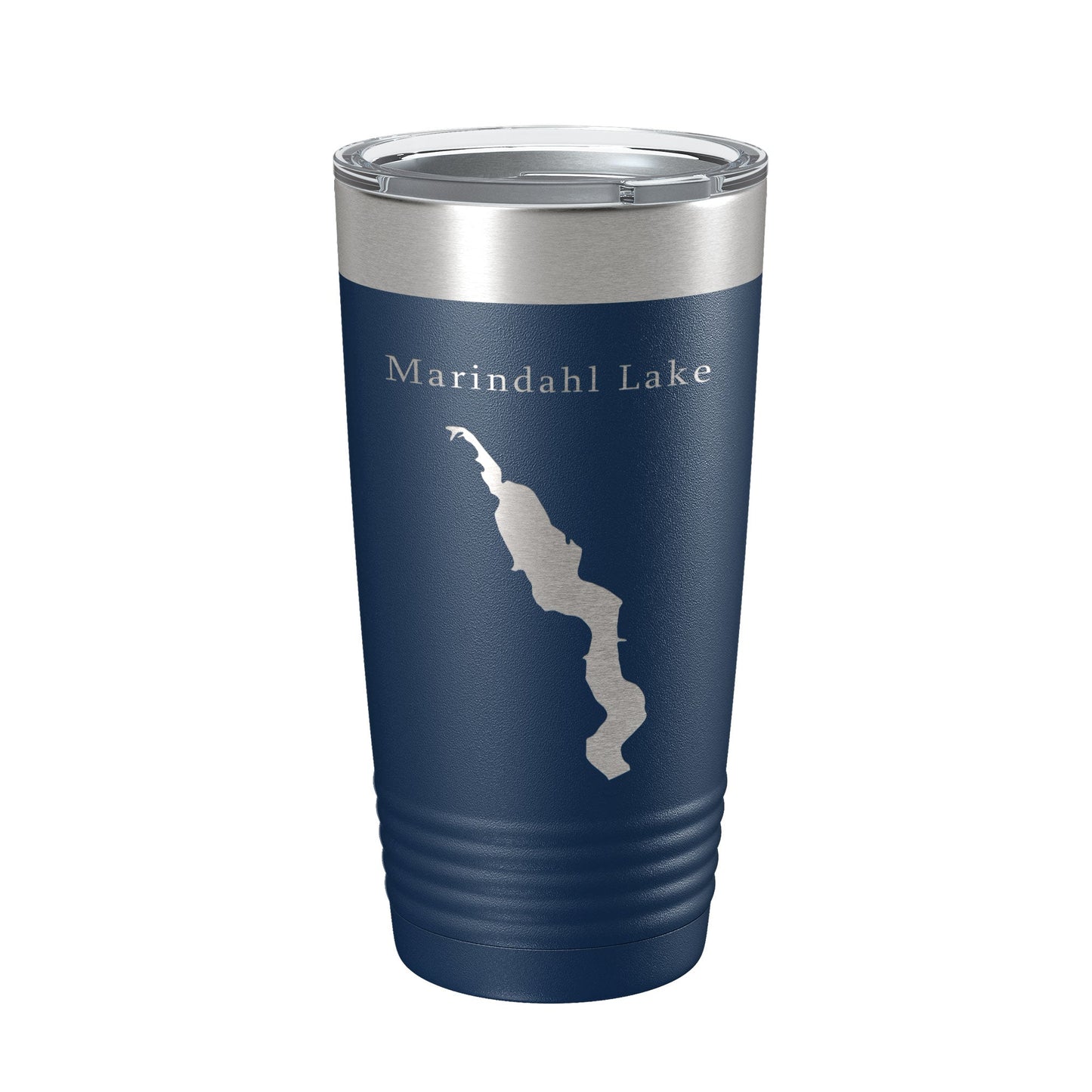 Marindahl Lake Map Tumbler Travel Mug Insulated Laser Engraved Coffee Cup South Dakota 20 oz-2