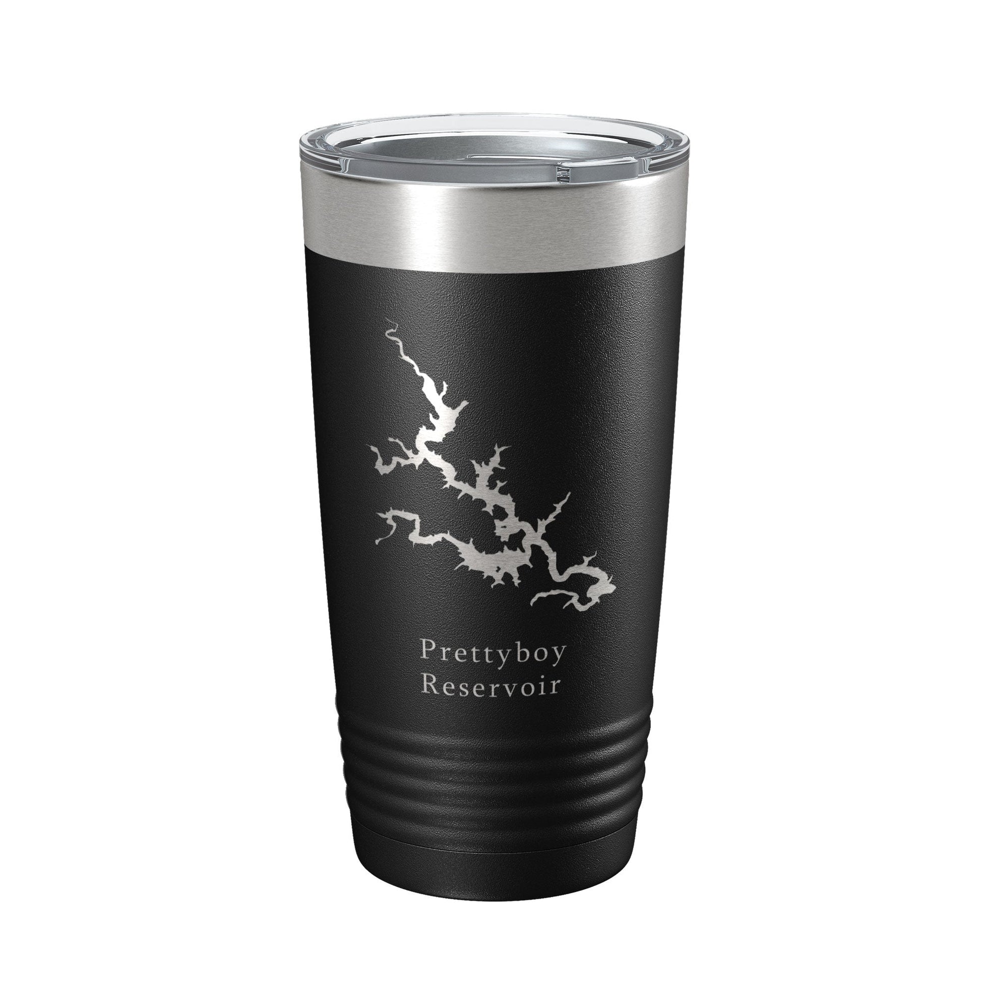 Prettyboy Reservoir Tumbler Lake Map Travel Mug Insulated Laser Engraved Coffee Cup Maryland 20 oz-5