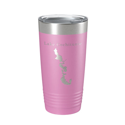Lake Cochituate Map Tumbler Travel Mug Insulated Laser Engraved Coffee Cup Massachusetts 20 oz-14