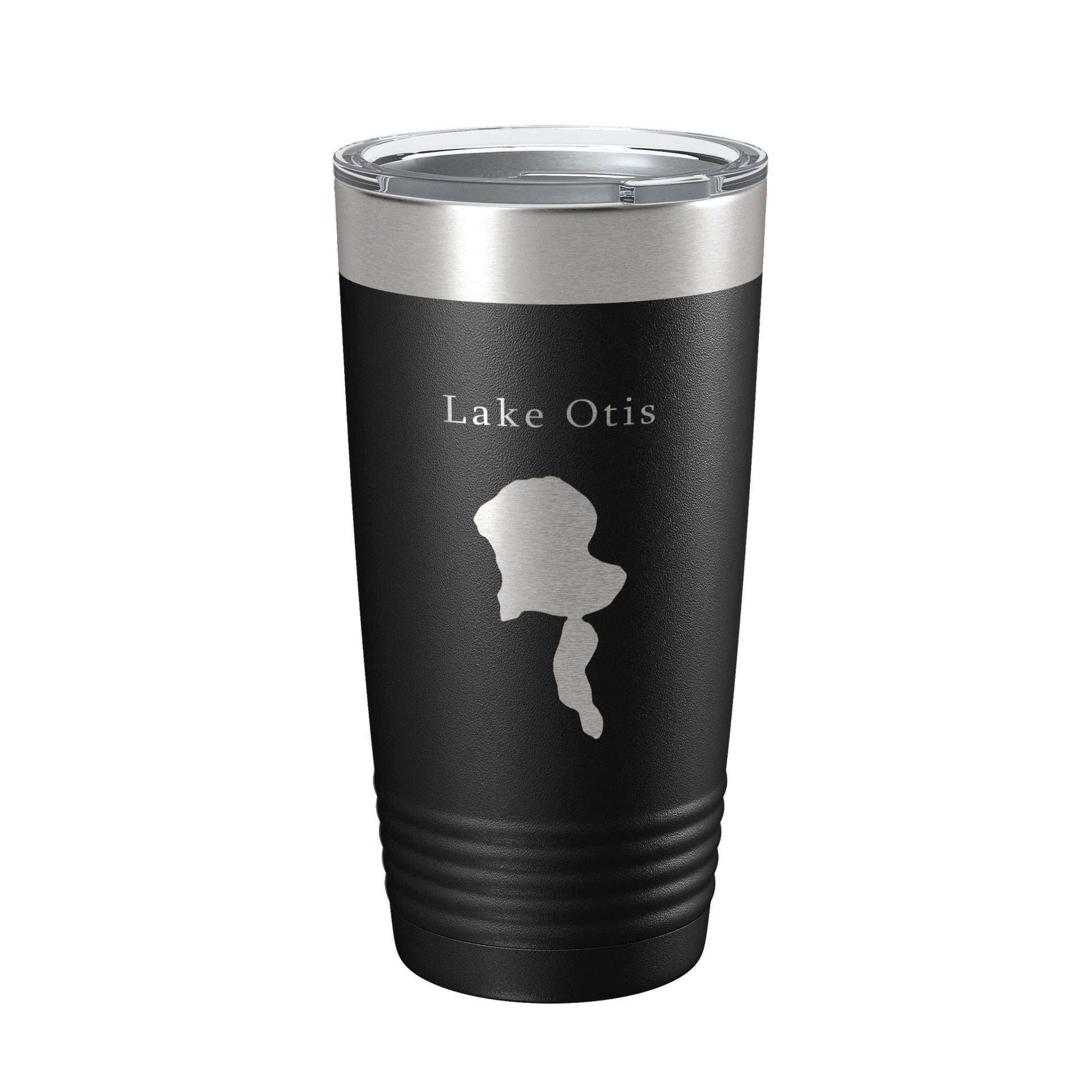 Lake Otis Map Tumbler Travel Mug Insulated Laser Engraved Coffee Cup Florida 20 oz-0