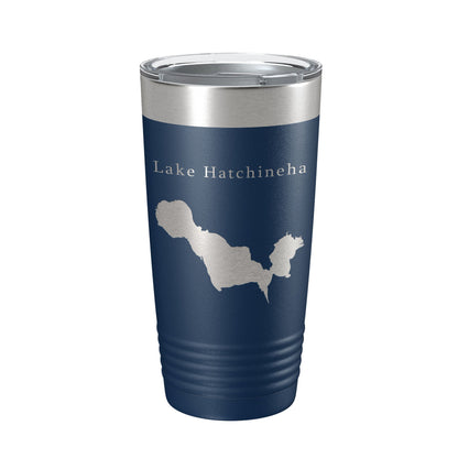 Lake Hatchineha Map Tumbler Travel Mug Insulated Laser Engraved Coffee Cup Florida 20 oz-8