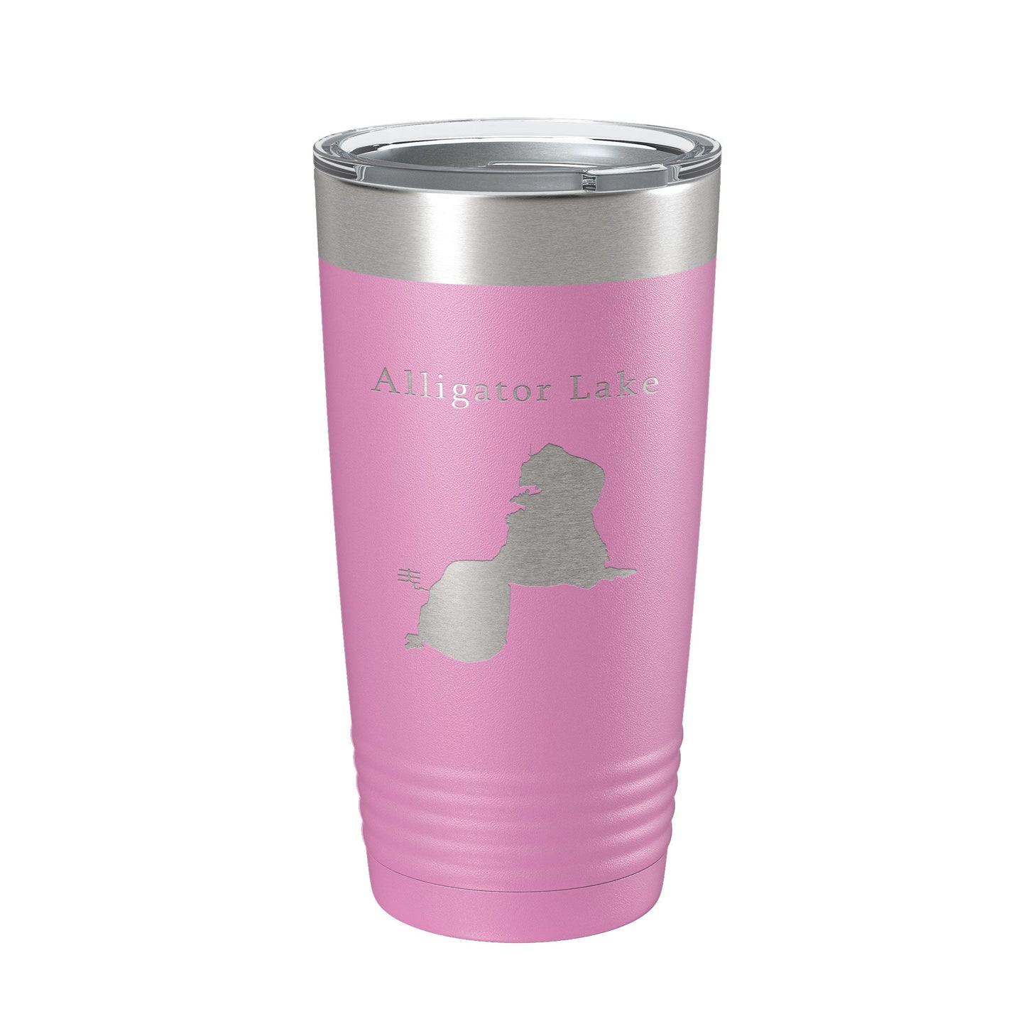 Alligator Lake Map Tumbler Travel Mug Insulated Laser Engraved Coffee Cup Osceola Kissimmee Florida 20 oz-14
