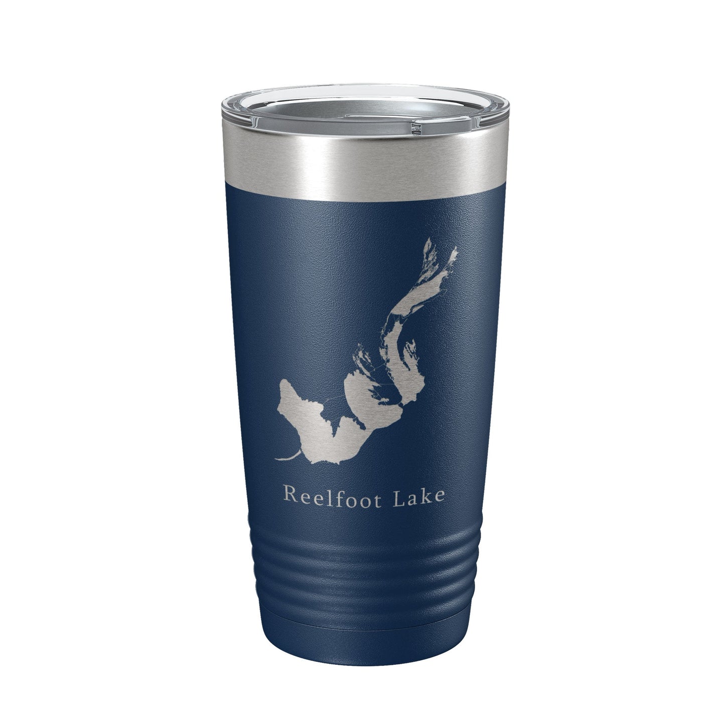 Reelfoot Lake Map Tumbler Travel Mug Insulated Laser Engraved Coffee Cup Tennessee Kentucky 20 oz-8