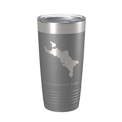 Caucomgomoc Lake Map Tumbler Travel Mug Insulated Laser Engraved Coffee Cup Maine 20 oz-16