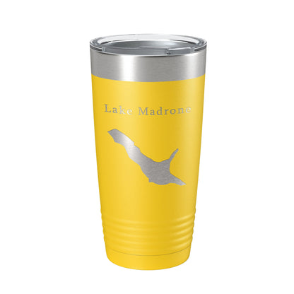 Lake Madrone Map Tumbler Travel Mug Insulated Laser Engraved Coffee Cup California 20 oz-19