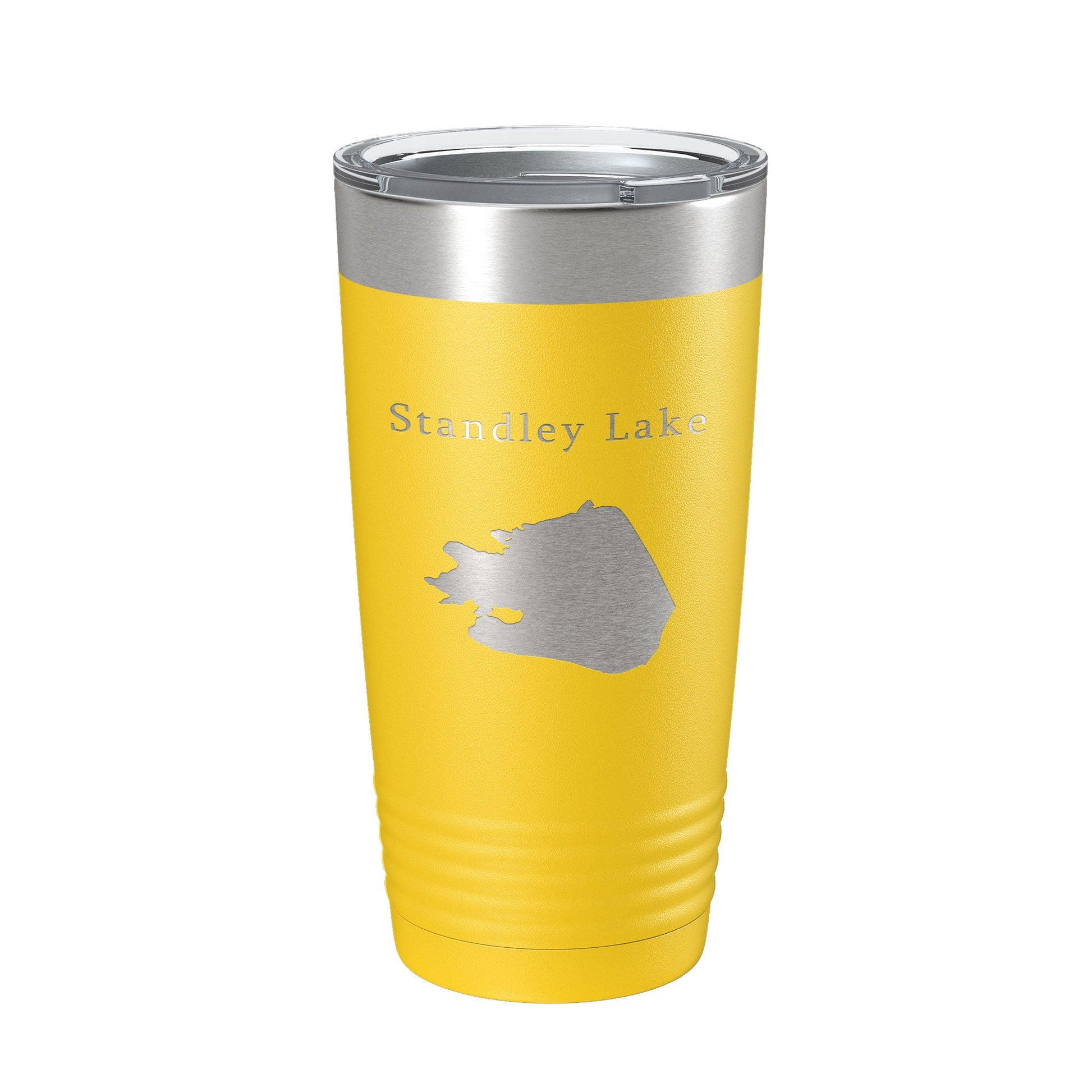 Standley Lake Map Tumbler Travel Mug Insulated Laser Engraved Coffee Cup Colorado 20 oz-4
