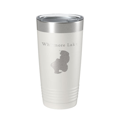 Whitmore Lake Map Tumbler Travel Mug Insulated Laser Engraved Coffee Cup Michigan 20 oz-7