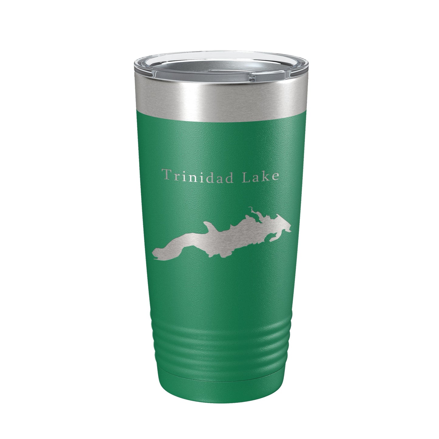 Trinidad Lake Map Tumbler Travel Mug Insulated Laser Engraved Coffee Cup Colorado 20 oz-9