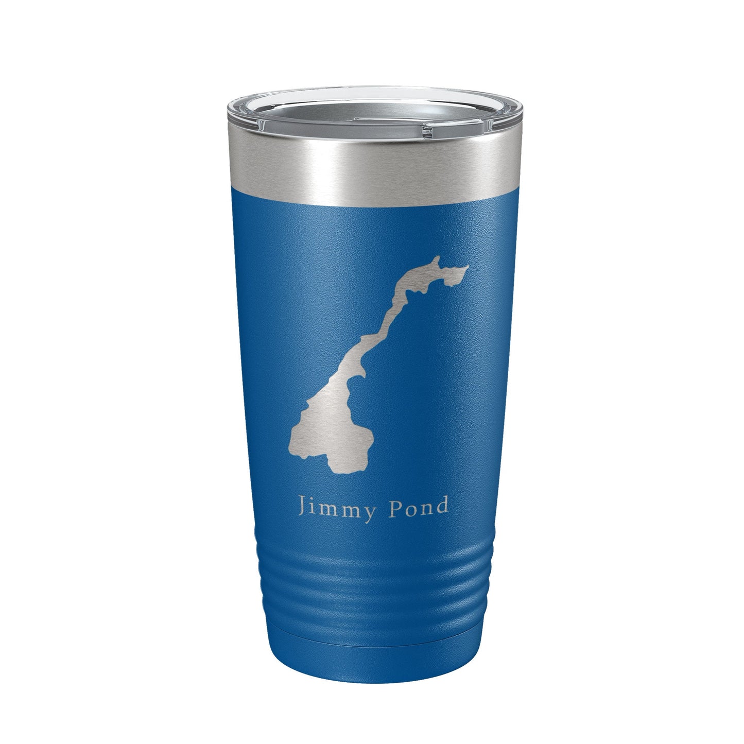 Jimmy Pond Tumbler Lake Map Travel Mug Insulated Laser Engraved Coffee Cup Maine 20 oz-6