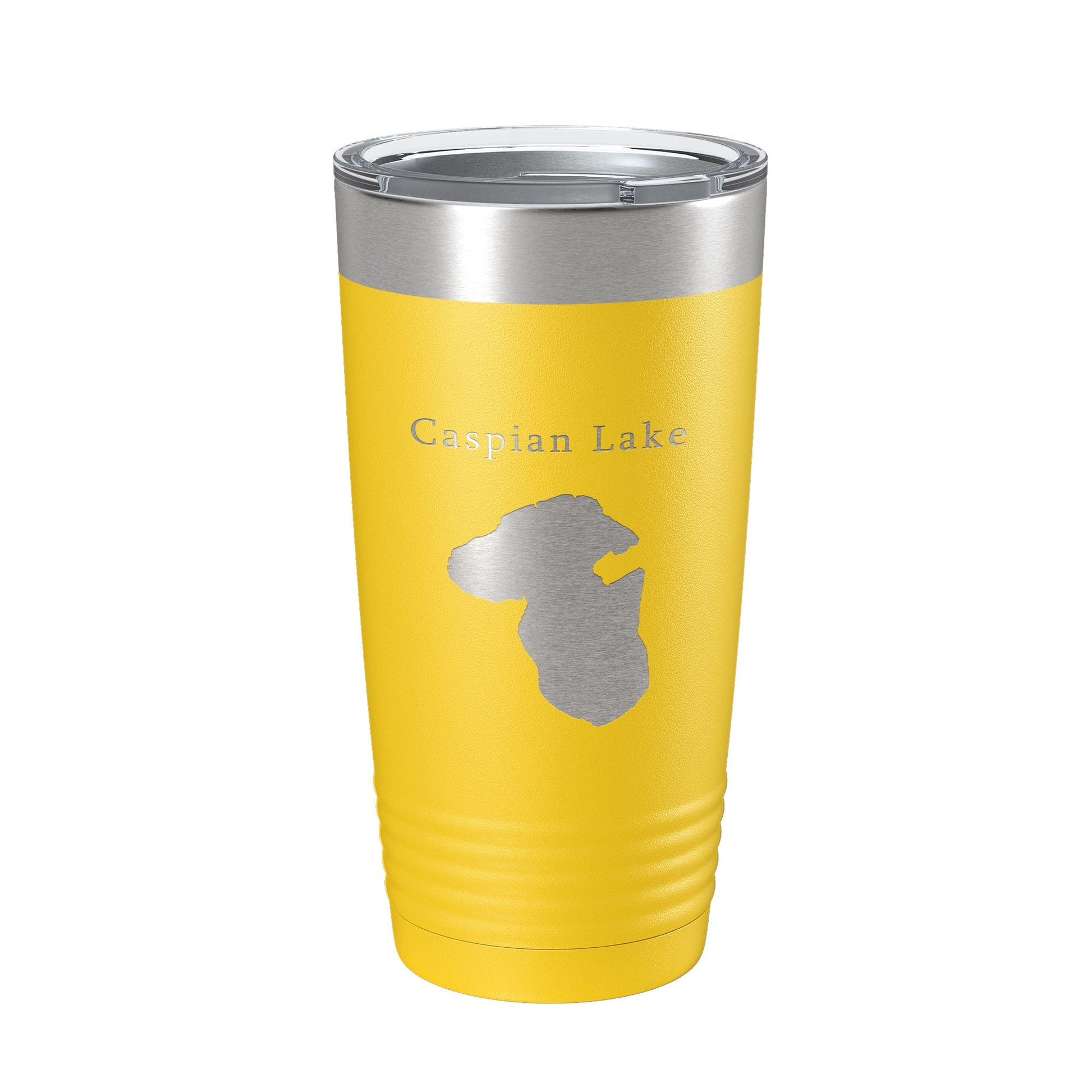Caspian Lake Map Tumbler Travel Mug Insulated Laser Engraved Coffee Cup Vermont 20 oz-4