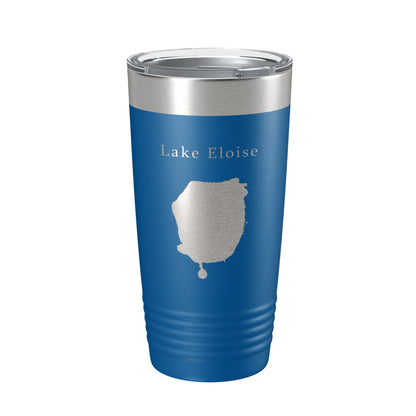 Lake Eloise Map Tumbler Travel Mug Insulated Laser Engraved Coffee Cup Florida 20 oz-6