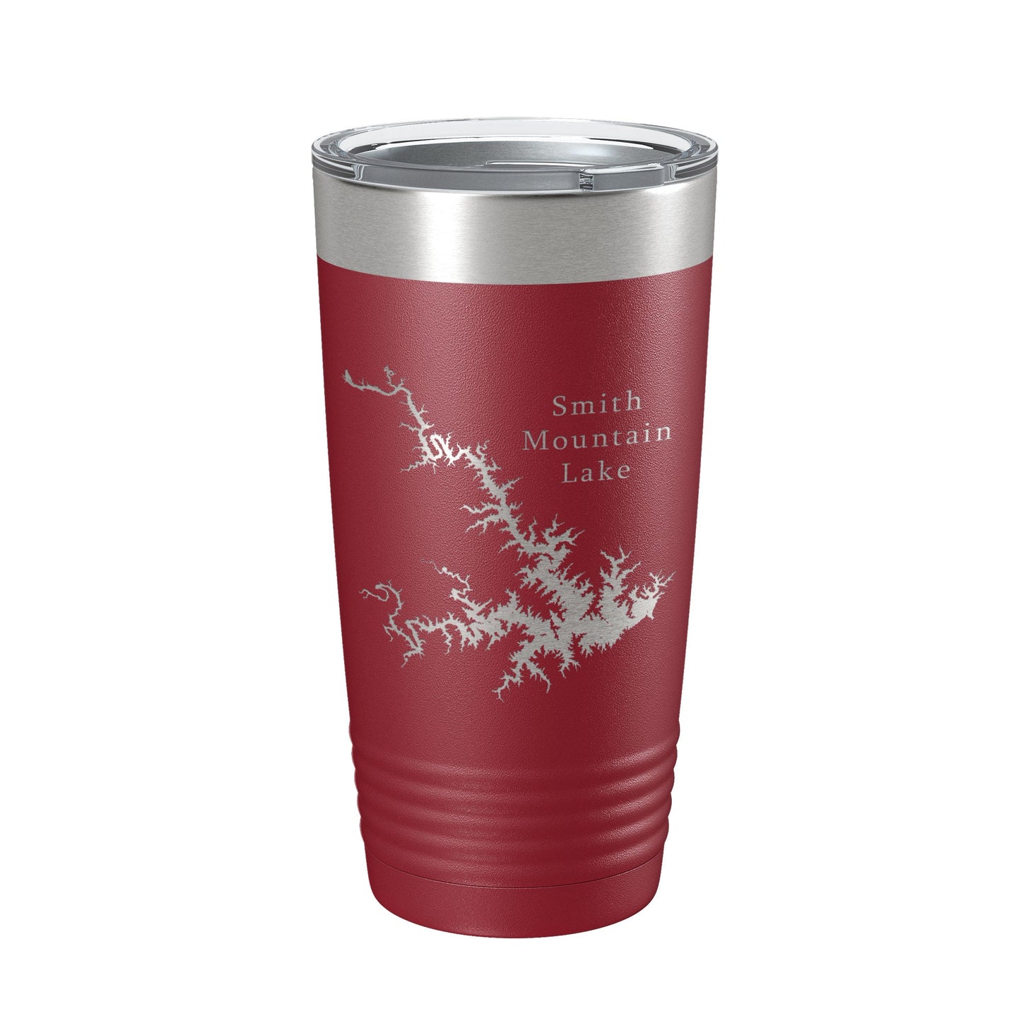 Smith Mountain Lake Map Tumbler Travel Mug Insulated Laser Engraved Coffee Cup Virginia 20 oz-18