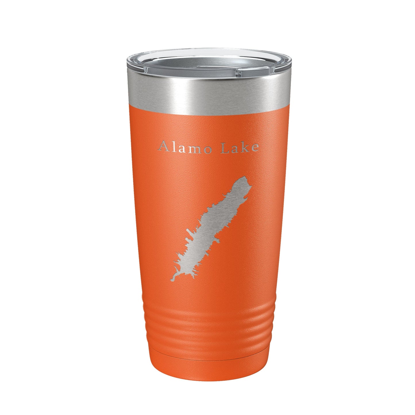 Alamo Lake Map Tumbler Travel Mug Insulated Laser Engraved Coffee Cup Arizona 20 oz-17