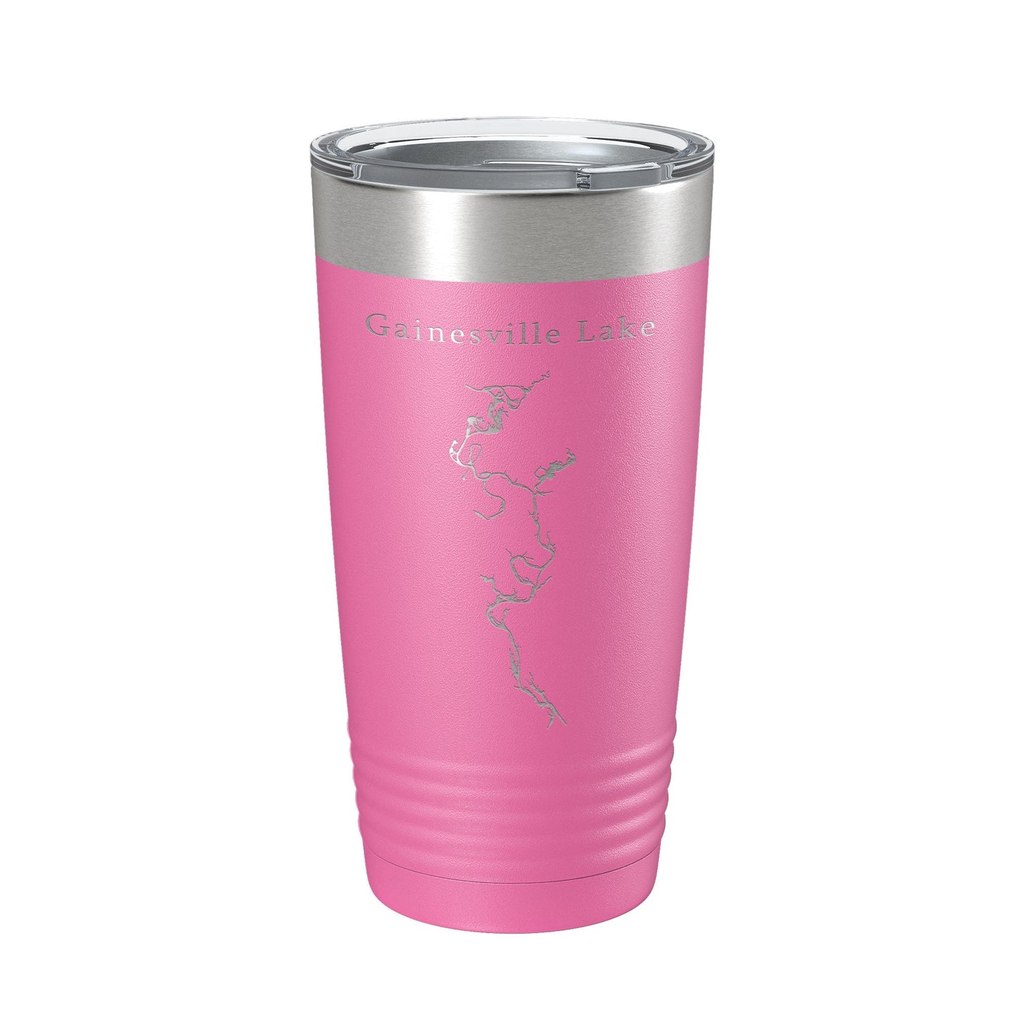 Gainesville Lake Map Tumbler Travel Mug Insulated Laser Engraved Coffee Cup Alabama 20 oz-11