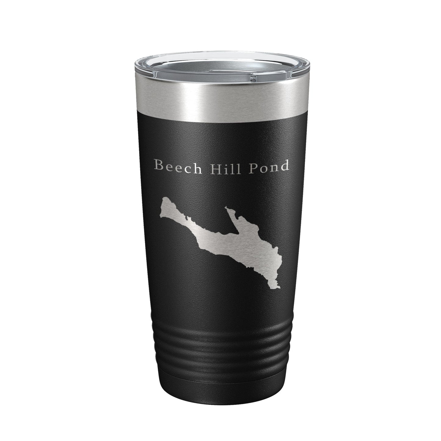 Beech Hill Pond Tumbler Lake Map Travel Mug Insulated Laser Engraved Coffee Cup Maine 20 oz-5