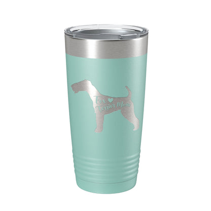 Fox Terrier Mom Tumbler Dog Travel Mug Gift Insulated Laser Engraved Coffee Cup 20 oz-12