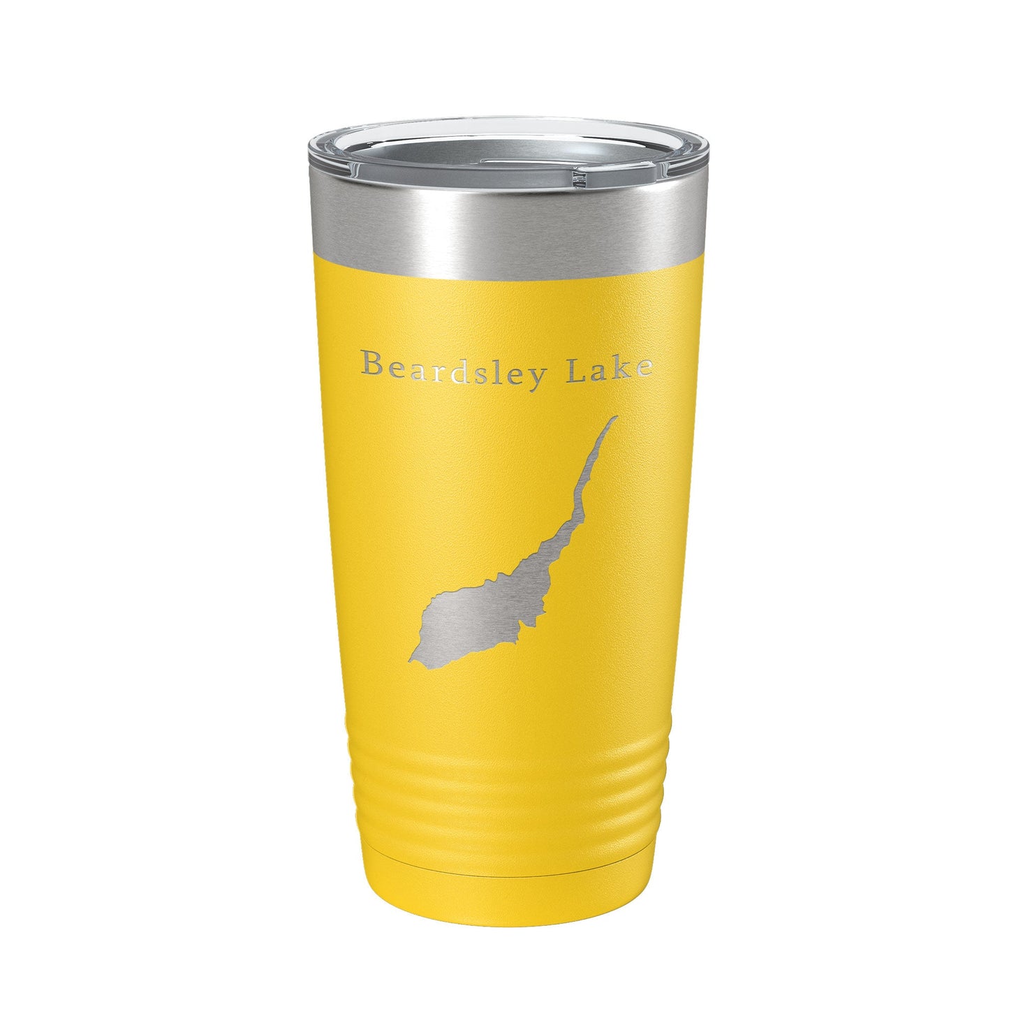 Beardsley Lake Map Tumbler Travel Mug Insulated Laser Engraved Coffee Cup California 20 oz-4