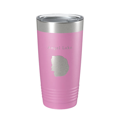 Angel Lake Map Tumbler Travel Mug Insulated Laser Engraved Coffee Cup Nevada 20 oz-14