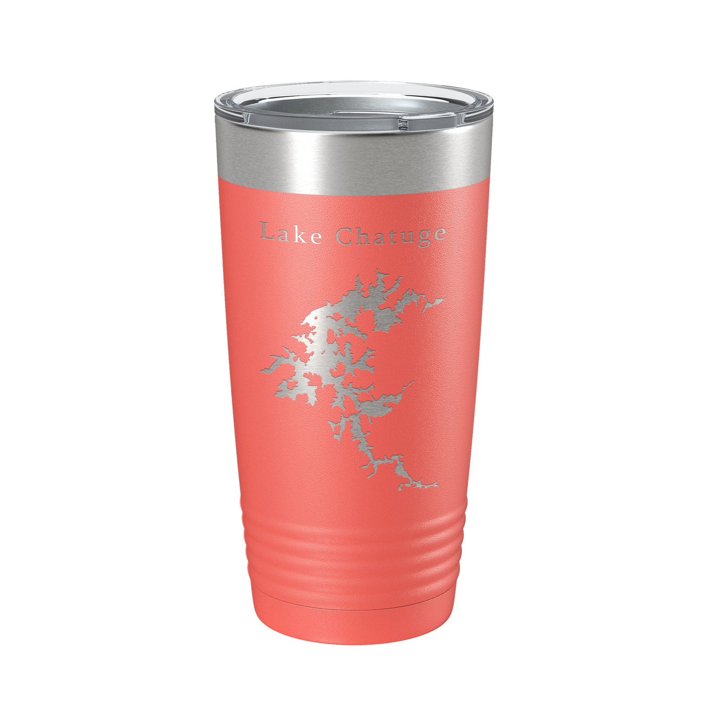 Lake Chatuge Map Tumbler Travel Mug Insulated Laser Engraved Coffee Cup Georgia North Carolina 20 oz-20