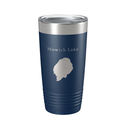 Mowich Lake Map Tumbler Travel Mug Insulated Laser Engraved Coffee Cup Washington 20 oz-8