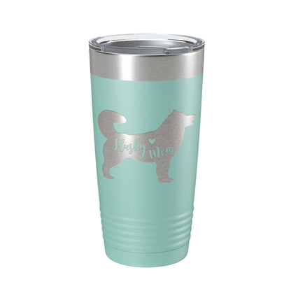 Husky Mom Tumbler Dog Travel Mug Gift Insulated Laser Engraved Coffee Cup 20 oz-12