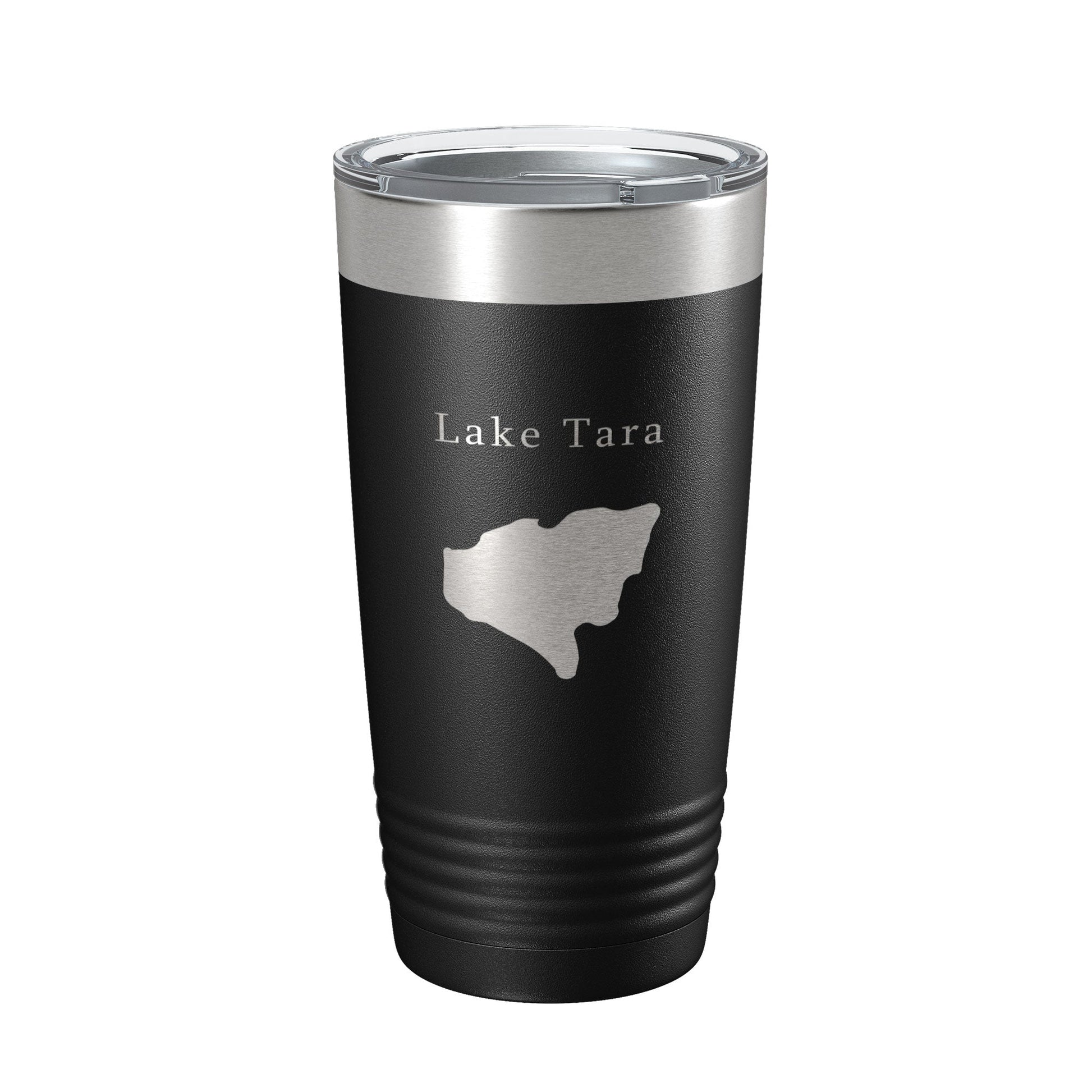 Lake Tara Map Tumbler Travel Mug Insulated Laser Engraved Coffee Cup Georgia 20 oz-0