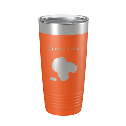 Quartz Lake Map Tumbler Travel Mug Insulated Laser Engraved Coffee Cup Alaska 20 oz-17