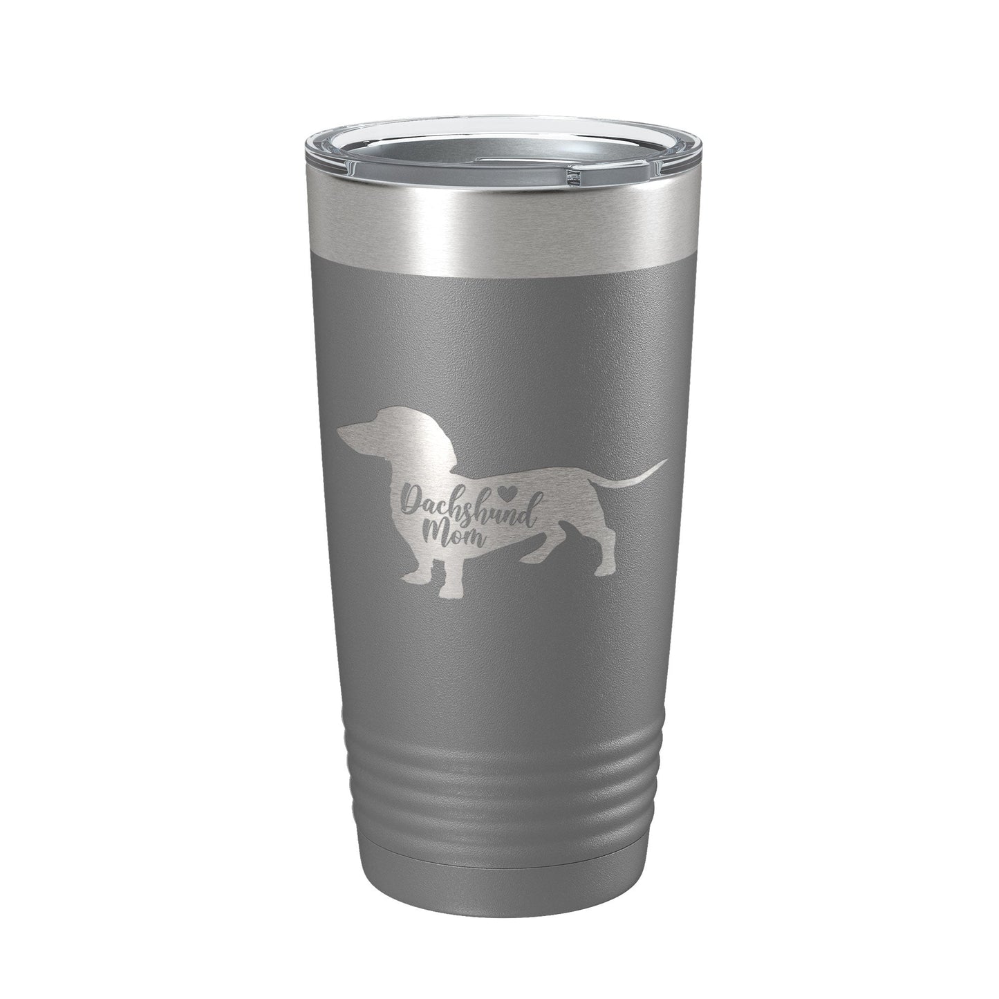 Dachshund Mom Tumbler Dog Travel Mug Gift Insulated Laser Engraved Coffee Cup 20 oz-16