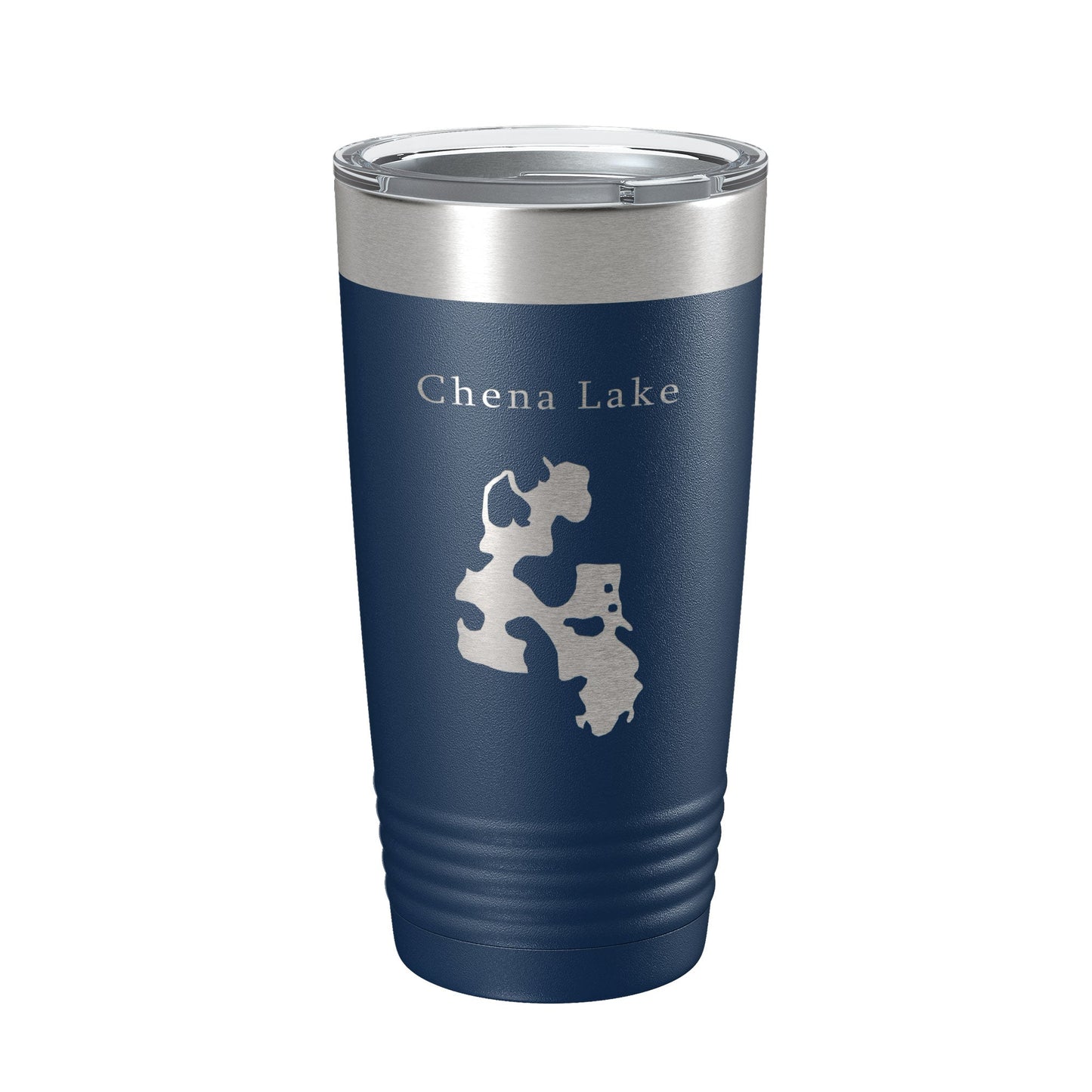 Chena Lake Map Tumbler Travel Mug Insulated Laser Engraved Coffee Cup Alaska 20 oz-8