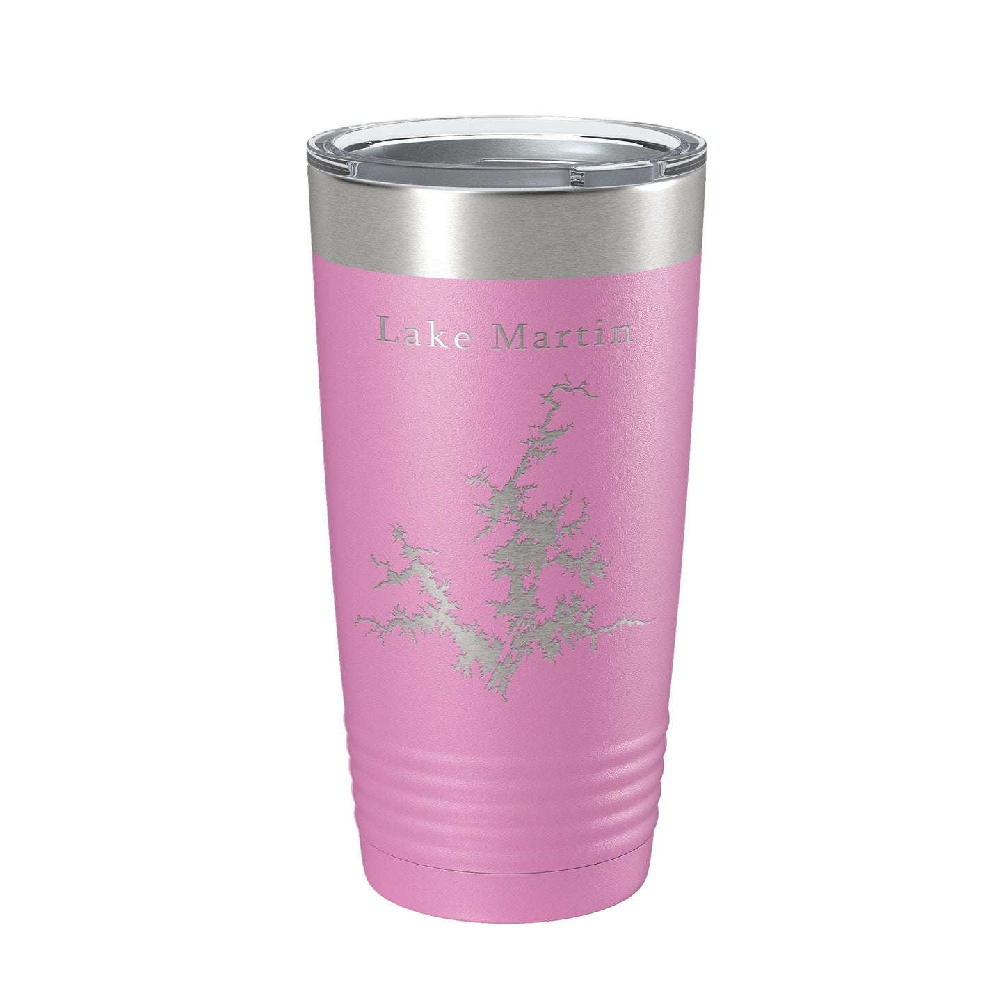 Lake Martin Map Tumbler Travel Mug Insulated Laser Engraved Coffee Cup Alabama 20 oz-14