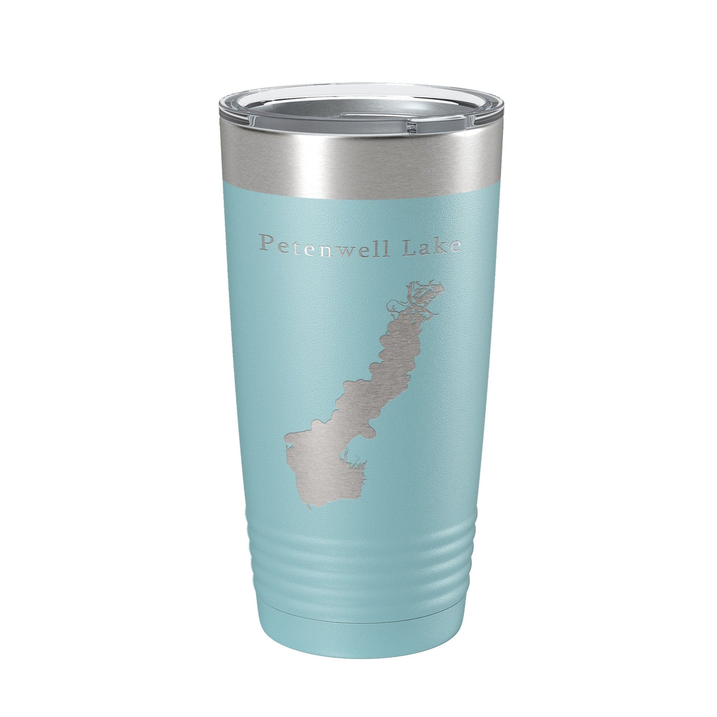 Petenwell Lake Map Tumbler Travel Mug Insulated Laser Engraved Coffee Cup Wisconsin 20 oz-13