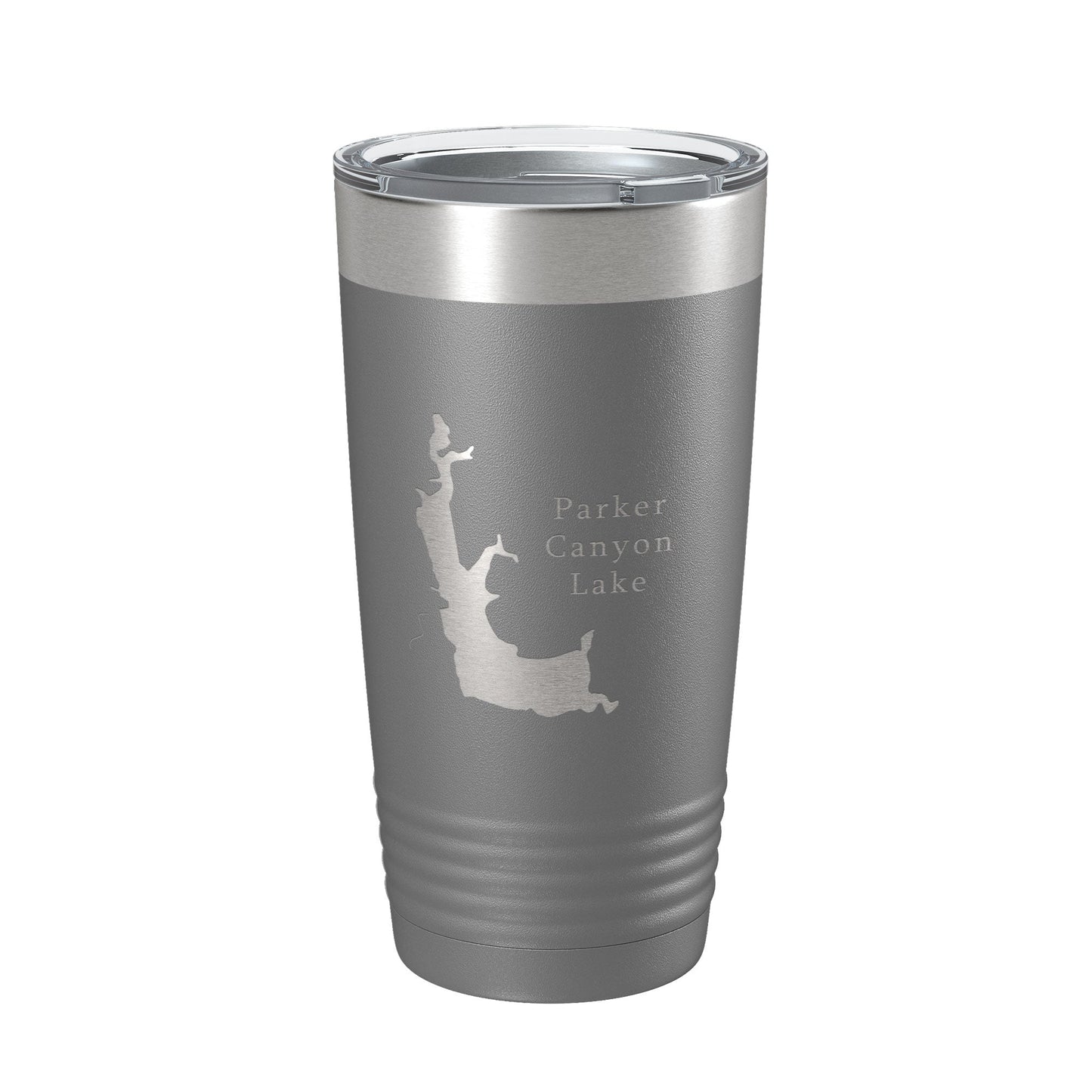 Parker Canyon Lake Map Tumbler Travel Mug Insulated Laser Engraved Coffee Cup Arizona 20 oz-16