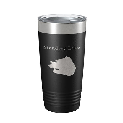 Standley Lake Map Tumbler Travel Mug Insulated Laser Engraved Coffee Cup Colorado 20 oz-5