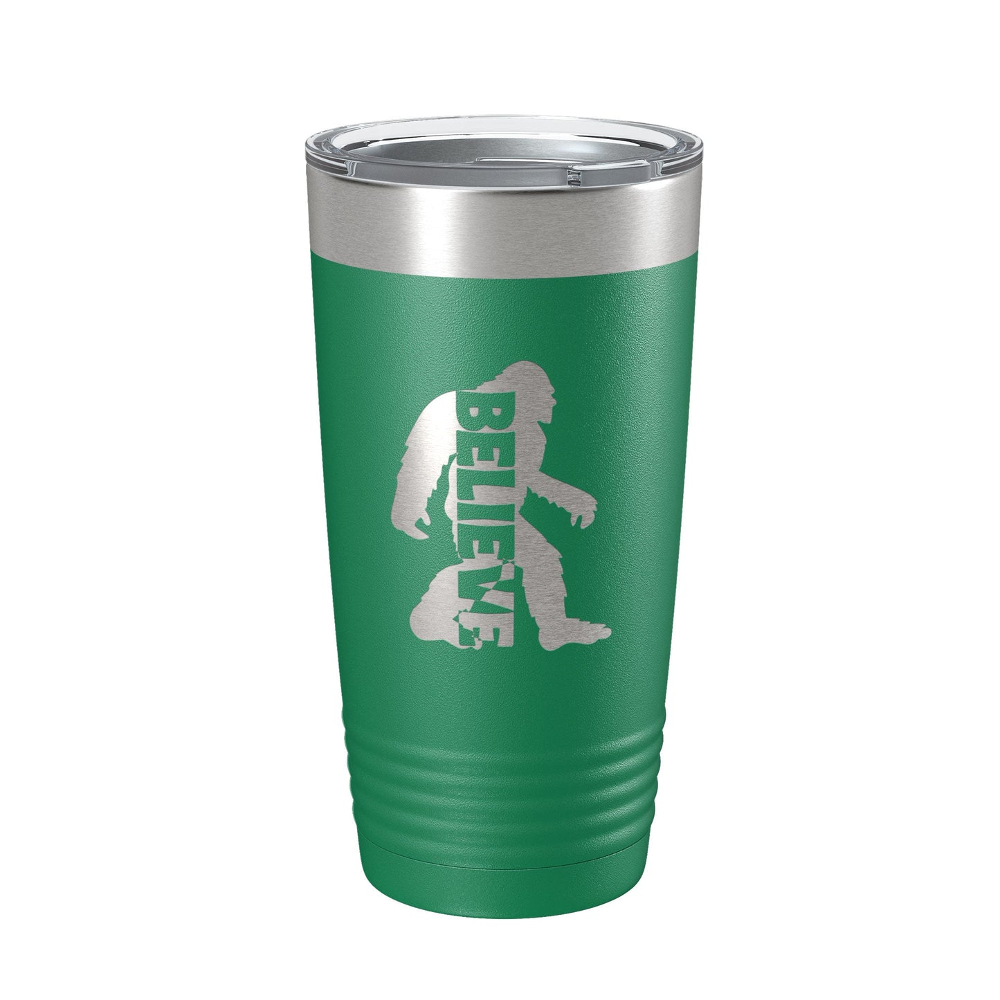 Bigfoot Tumbler I Believe Travel Mug Sasquatch Outdoorsman Camping Gift Insulated Laser Engraved Coffee Cup 20 oz-9