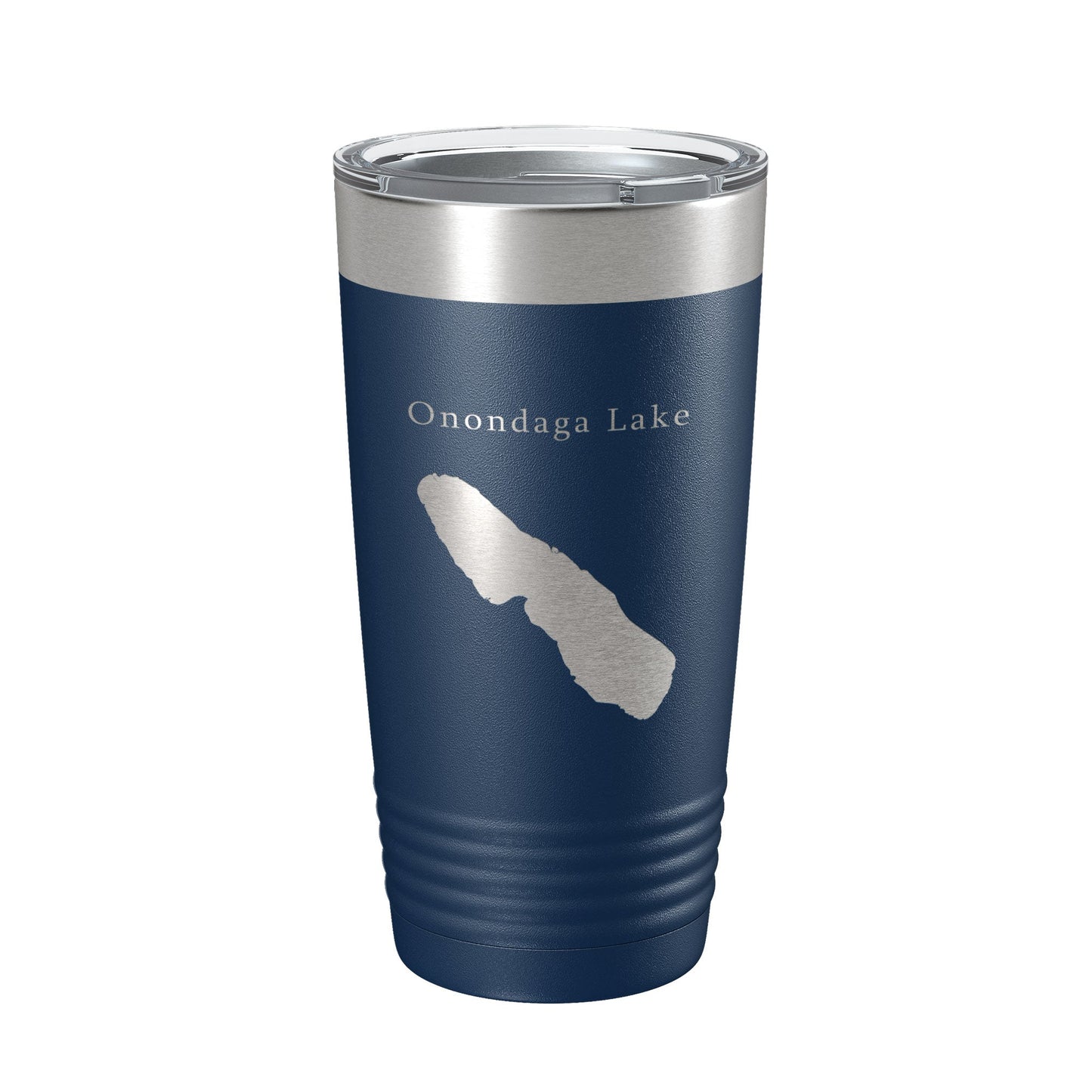 Onondaga Lake Map Tumbler Travel Mug Insulated Laser Engraved Coffee Cup Syracuse New York 20 oz-2