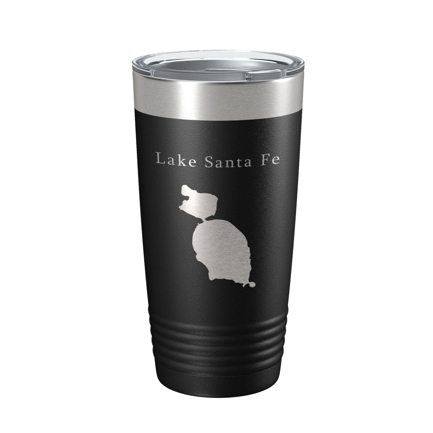 Lake Santa Fe Map Tumbler Travel Mug Insulated Laser Engraved Coffee Cup Florida 20 oz-5