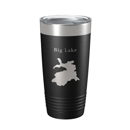 Big Lake Map Tumbler Travel Mug Insulated Laser Engraved Coffee Cup Arizona 20 oz-5