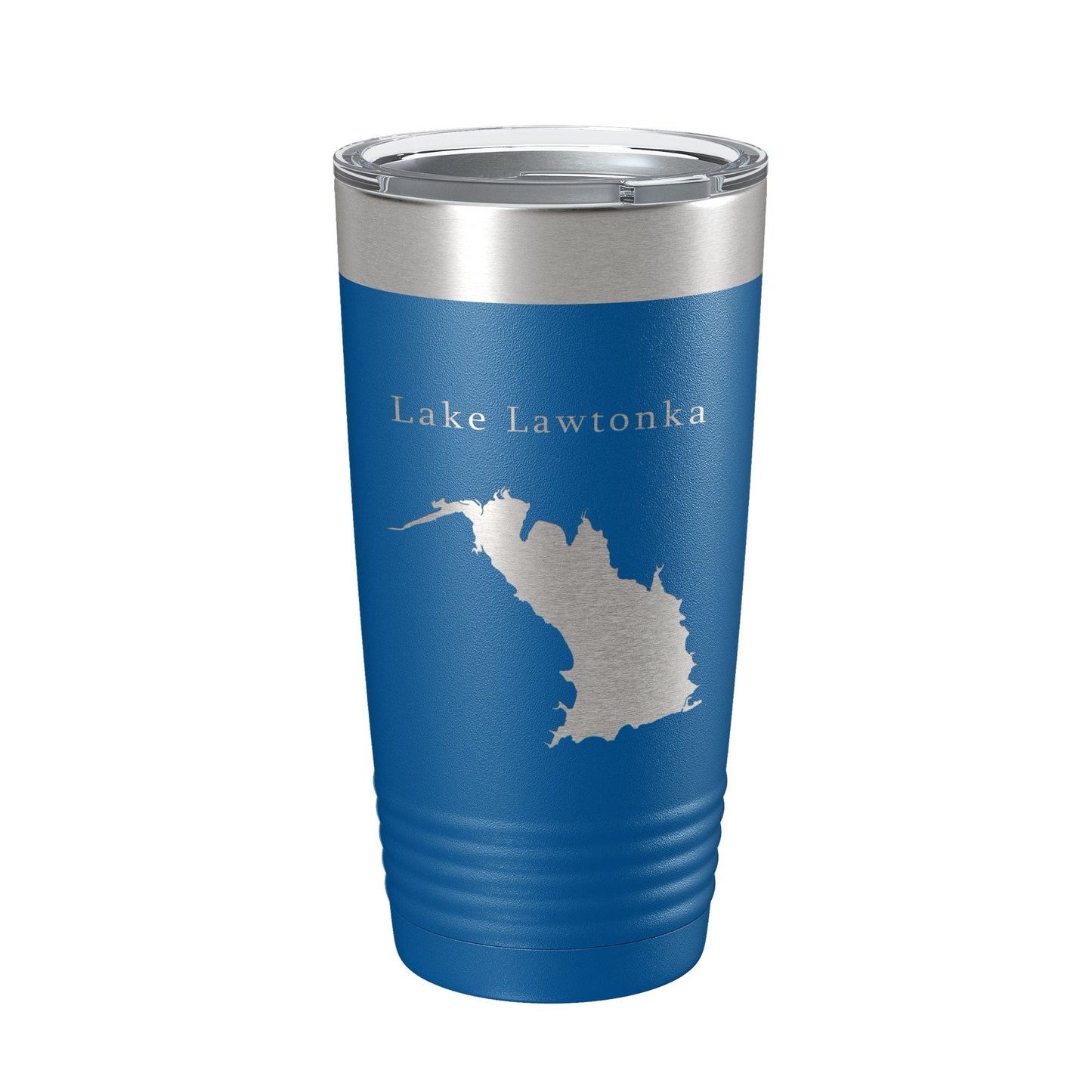 Lake Lawtonka Map Tumbler Travel Mug Insulated Laser Engraved Coffee Cup Oklahoma 20 oz-6