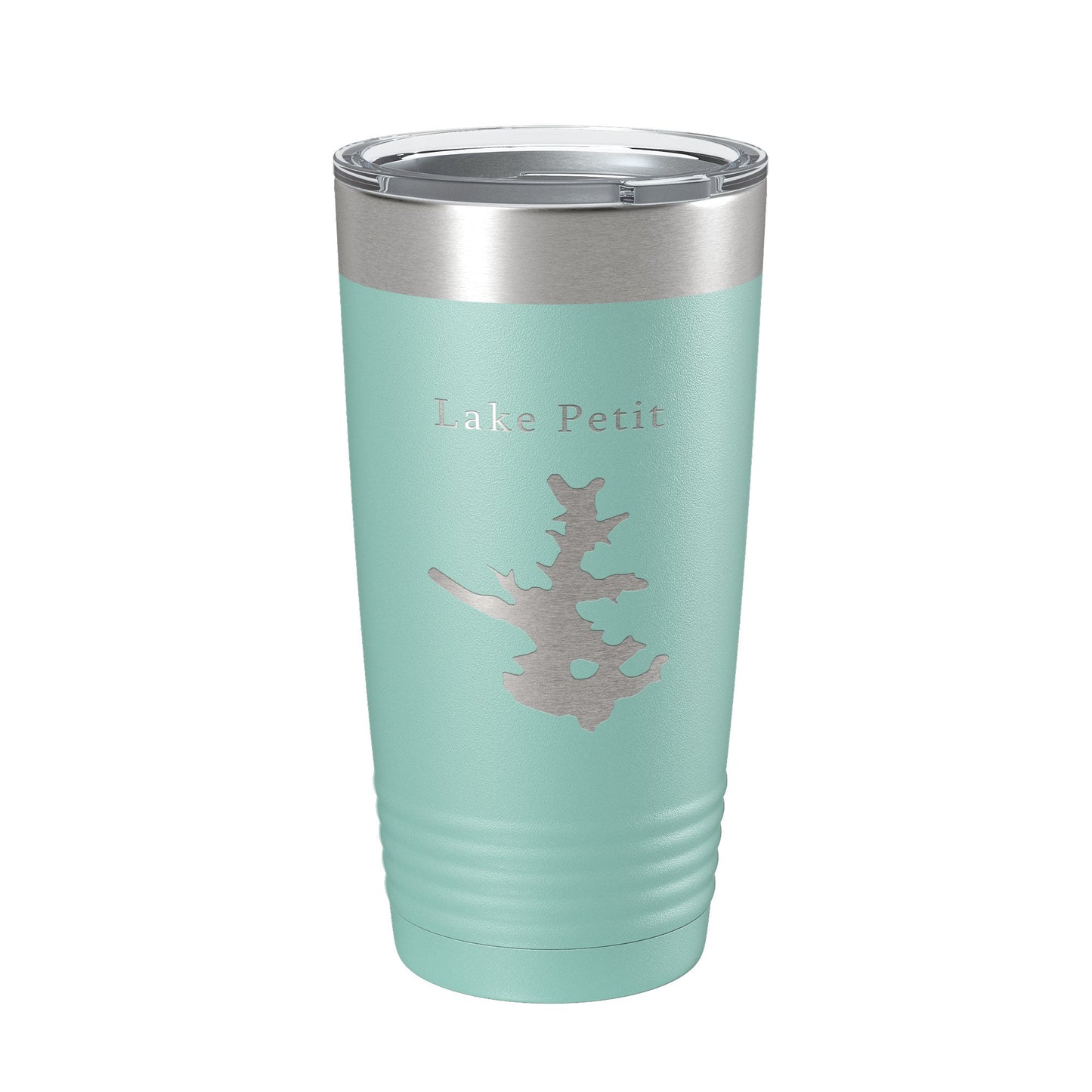 Lake Petit Map Tumbler Travel Mug Insulated Laser Engraved Coffee Cup Georgia 20 oz-12
