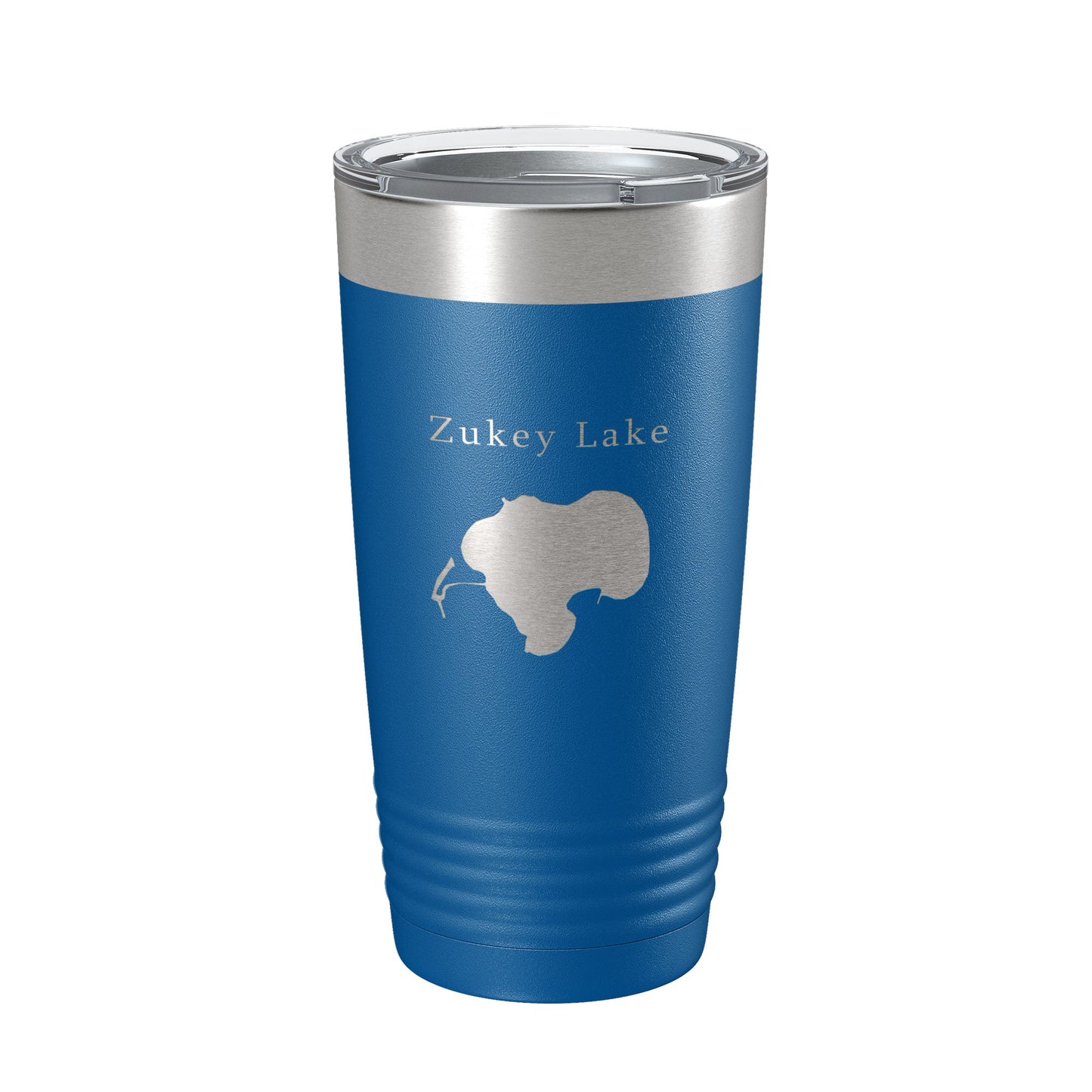 Zukey Lake Map Tumbler Travel Mug Insulated Laser Engraved Coffee Cup Huron River Chain of Lakes Michigan 20 oz-6
