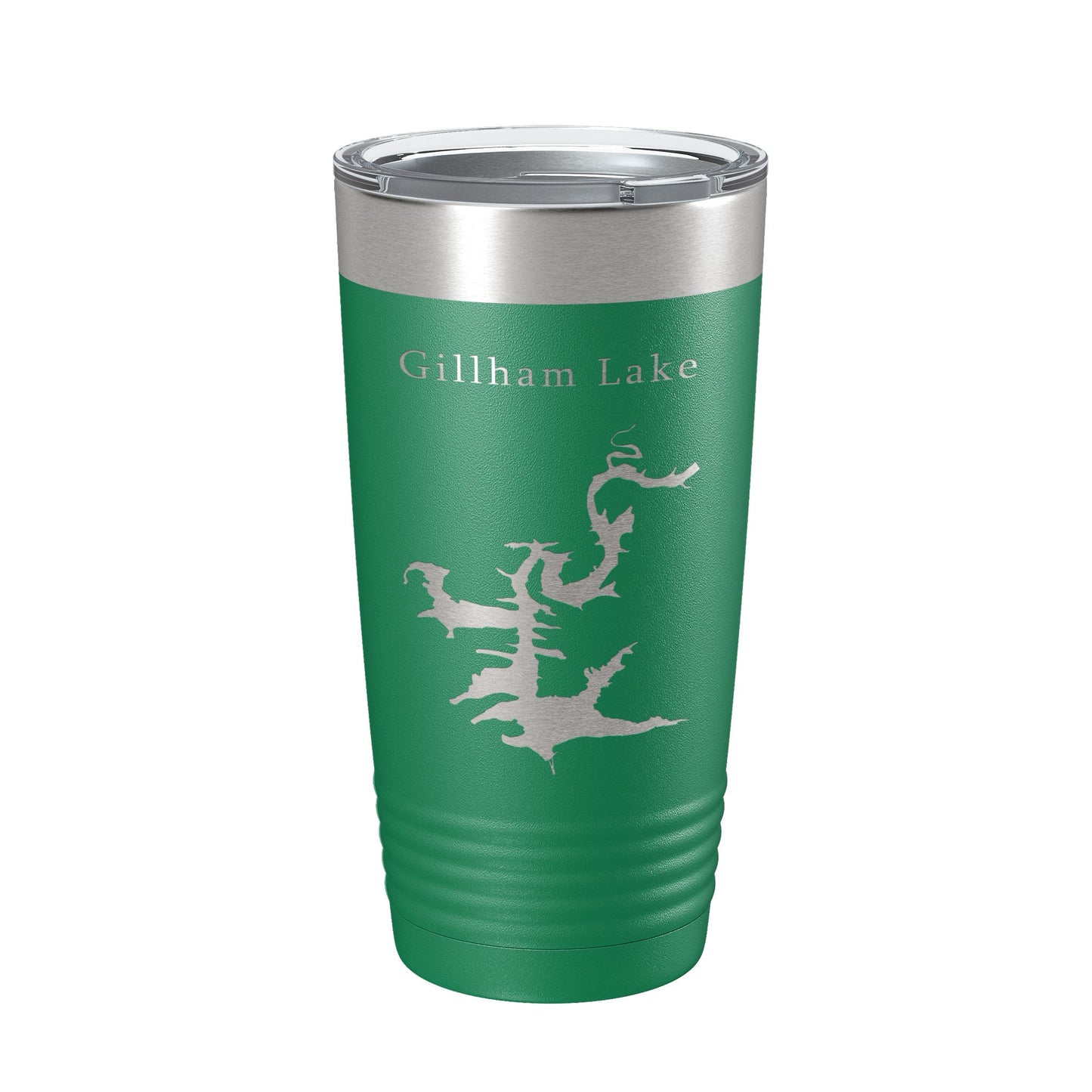 Gillham Lake Map Tumbler Travel Mug Insulated Laser Engraved Coffee Cup Arkansas 20 oz-9