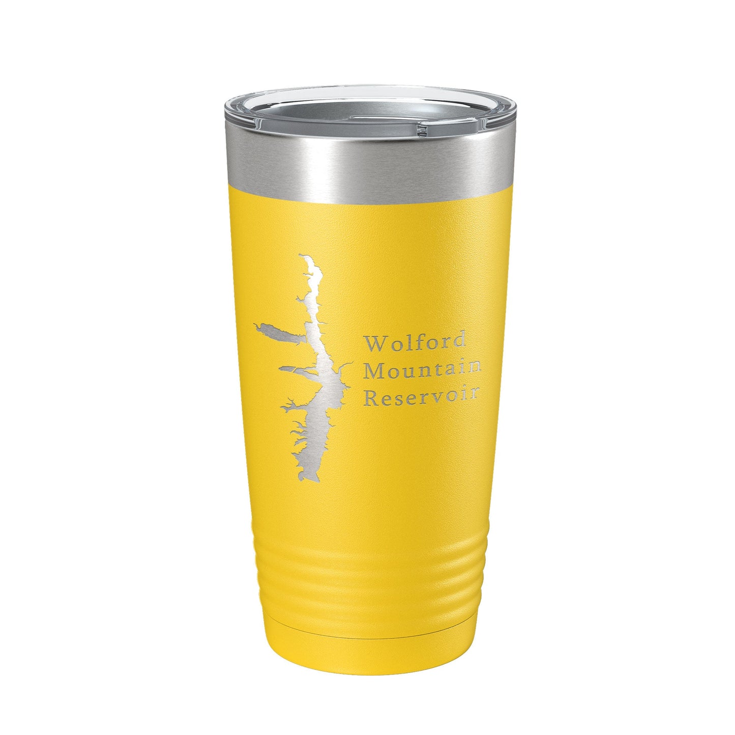 Wolford Mountain Reservoir Tumbler Lake Map Travel Mug Insulated Laser Engraved Coffee Cup Colorado 20 oz-19