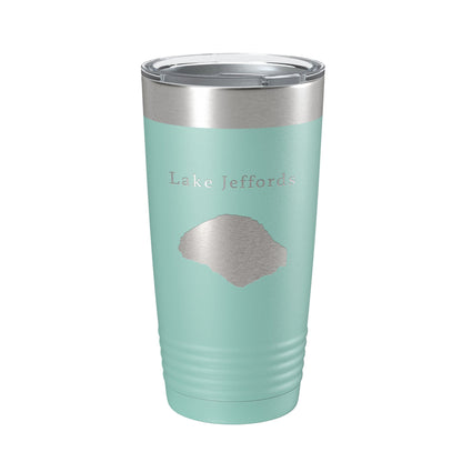 Lake Jeffords Map Tumbler Travel Mug Insulated Laser Engraved Coffee Cup Florida 20 oz-12